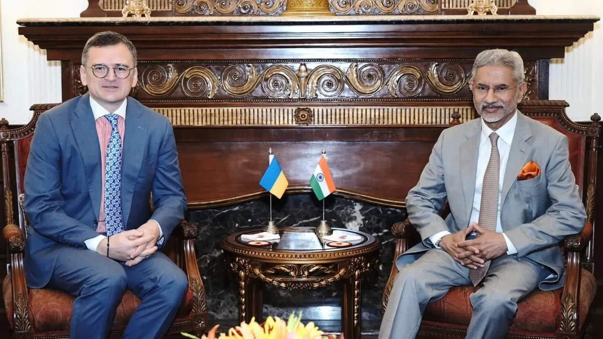 S जयशंकर से मिले यूक्रेन के विदेश मंत्री कुलेबा, रूस को जंग रोकने के लिए मनाएगा भारत
