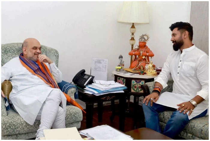 अमित शाह और BJP अध्यक्ष जेपी नड्डा से मुलाकात के बाद NDA में शामिल हुए चिराग पासवान
