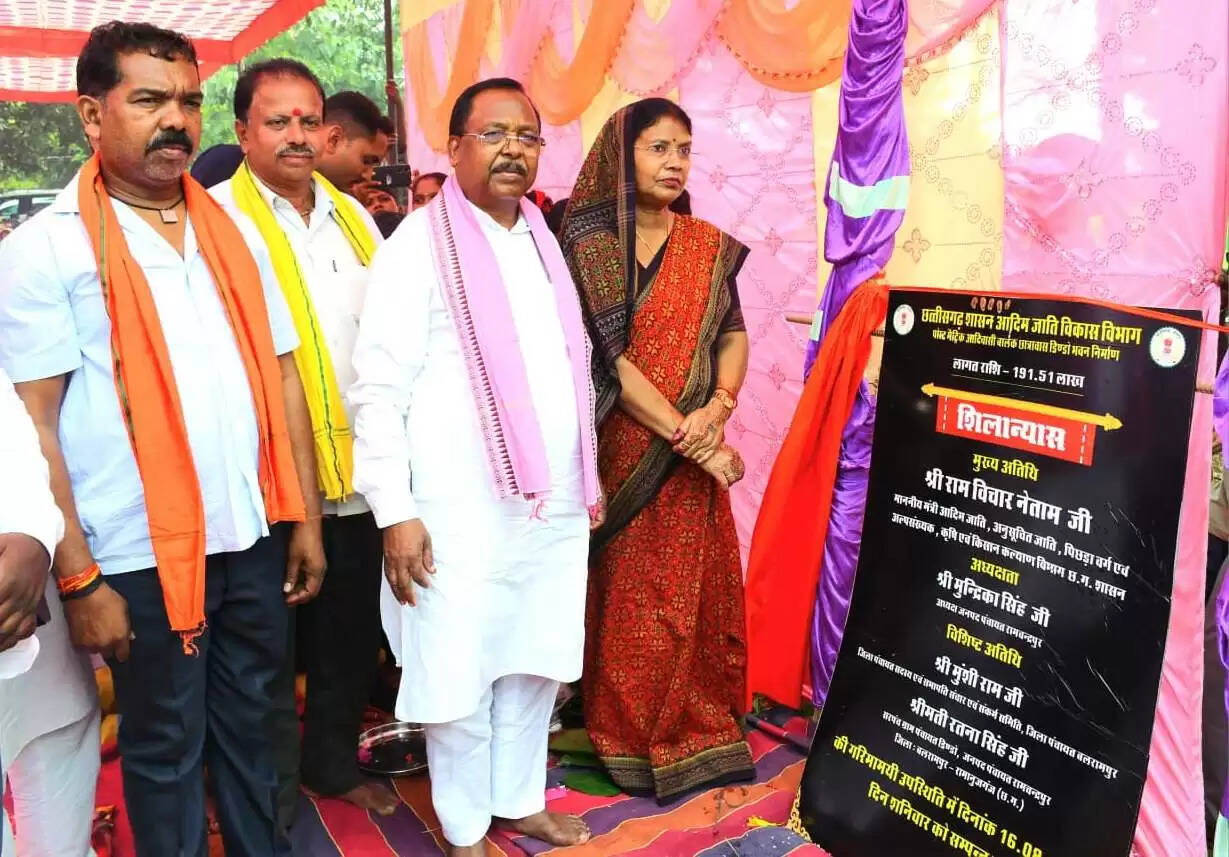 CG News:&nbsp;कुण्डपान में मंत्री&nbsp;रामविचार नेताम ने 62 करोड़ रुपये की लागत से बने विद्युत विस्तार का किया शुभारंभ