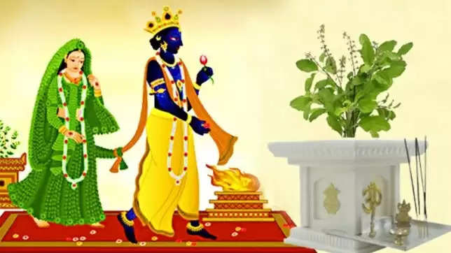 तुलसी विवाह में पूजन की सामग्री को महत्वपूर्ण बताया जाता है 