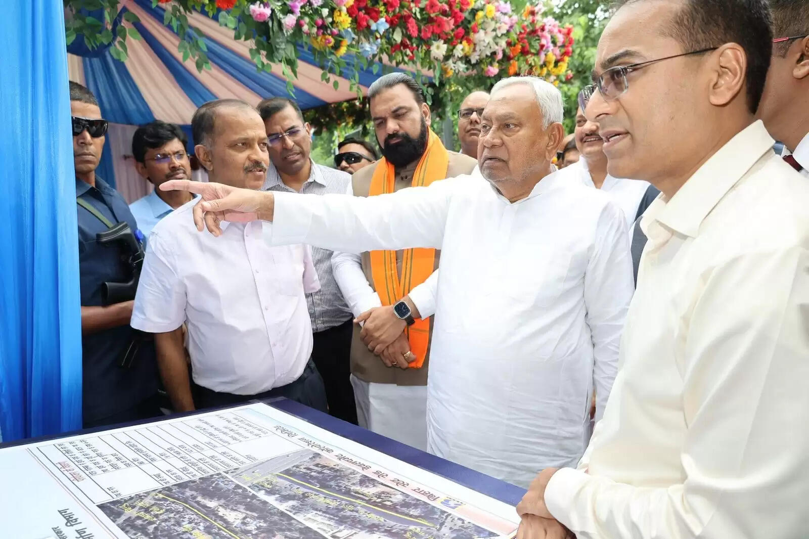 पटना में विकास योजनाओं की बौछार,&nbsp;सीएम नीतीश ने 1024.77&nbsp;करोड़ की योजनाओं का किया शिलान्यास