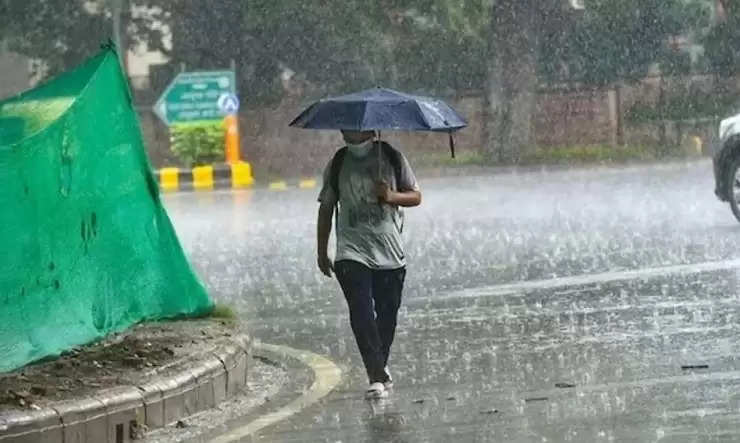 राजधानी दिल्ली में कई जगहों पर तेज बारिश, IMD ने 19 जुलाई तक अलर्ट किया जारी