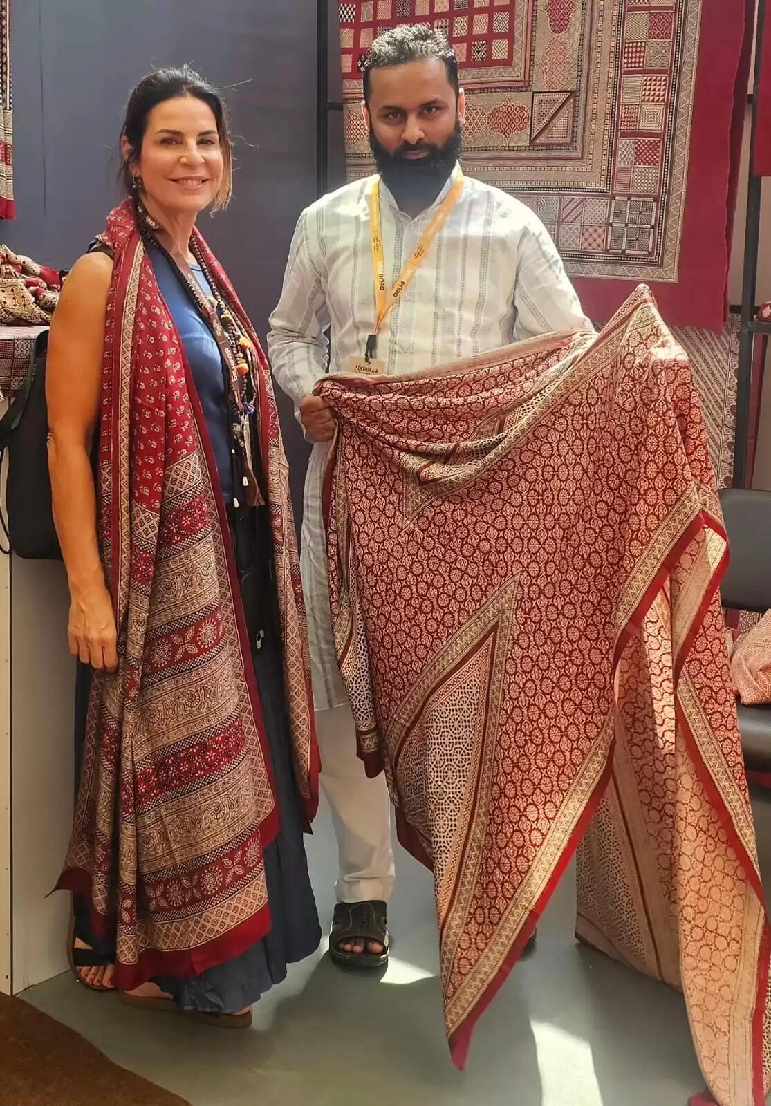 इंडियन हैंडीक्राफ्ट्स एंड गिफ्ट्स दिल्ली फेयर 2025 में बाग प्रिंट बना आकर्षण का केंद्र, दुनिया ने सराहा MP की पारंपरिक कला