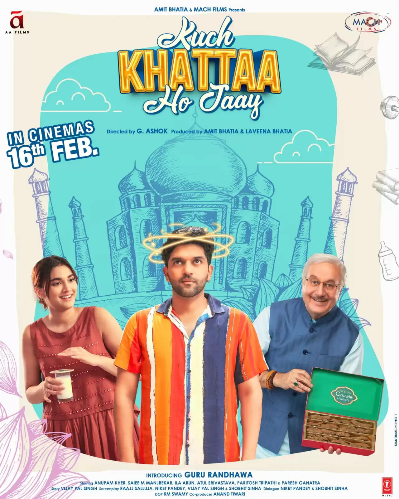Kuch Khattaa Ho Jaay: Guru Randhawa's debut film with Saiee M Manjrekar looks interestingly fun. Teaser out  tomorrow!