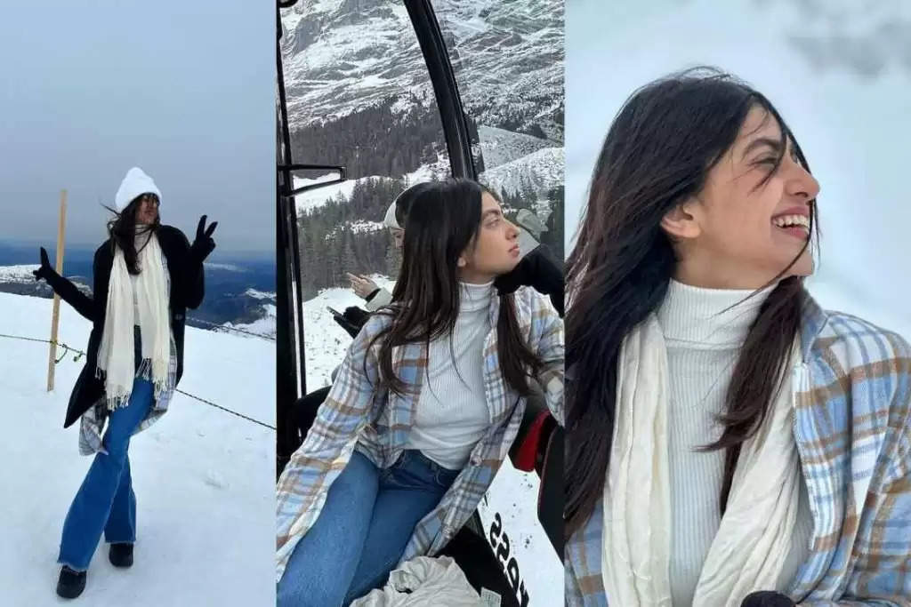 Kashika Kapoor Ticks Off Her Dream Vacation Bucket List As She Enjoys Snow in Switzerland