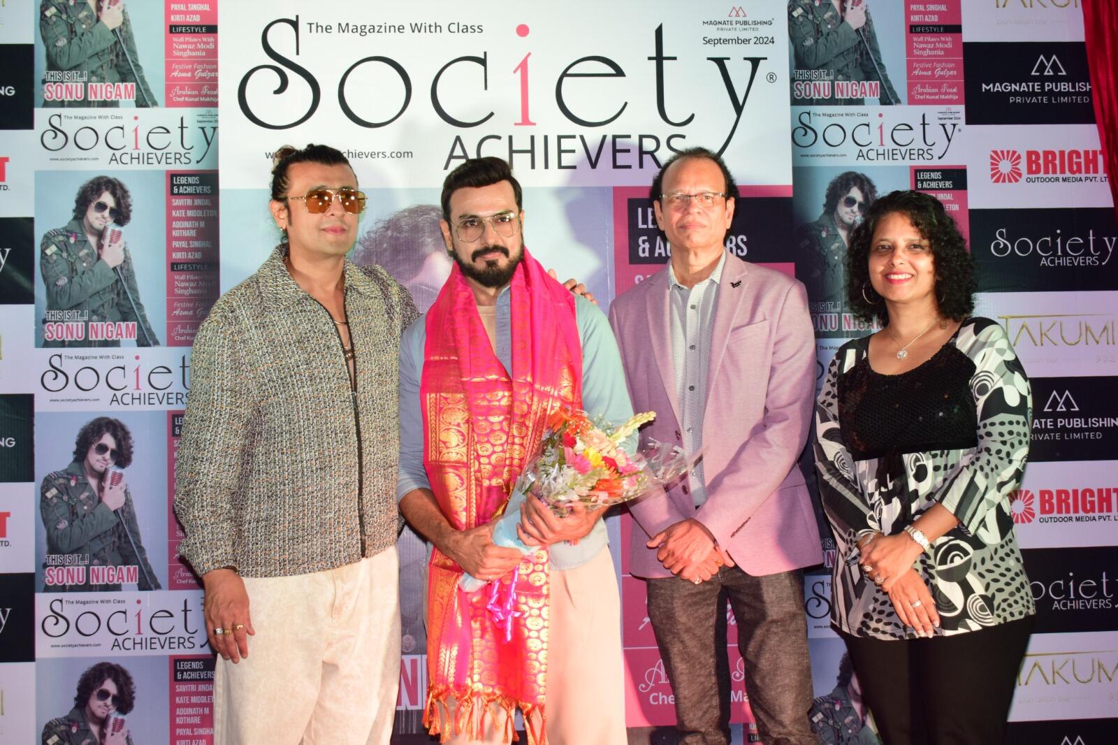 Sonu Nigam Unveils Latest 'Society Achie...